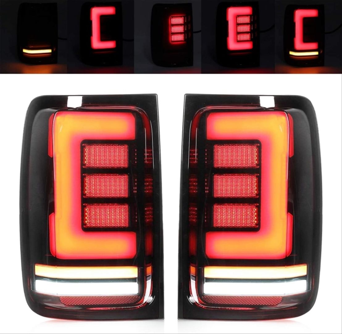 Volkswagen Amarok Uyumlu 2011-2020 LED Smoke Stop