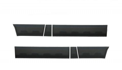 FORD TRANSIT 2002 Set 8 Parça Kapı Kaplama Siyah Mat Asa Kum Desen Uzun Şase