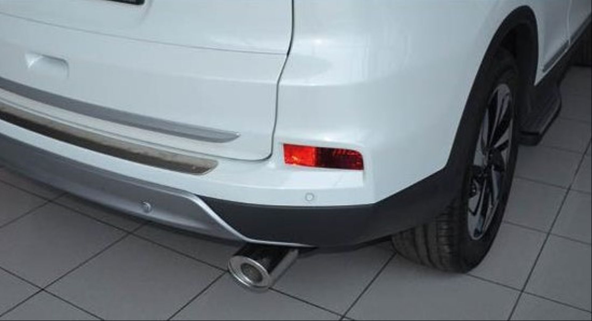 Honda Cr-V Uyumlu 2012-2017 Oval Egzoz Nikelaj