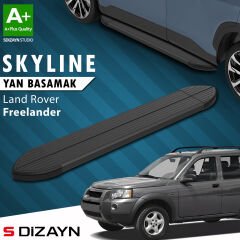 S-Dizayn Land Rover Freelander Skyline Siyah Yan Basamak 163 Cm 1998-2006 A+ Kalite