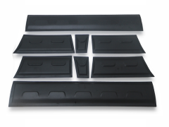 FORD TRANSIT 2006 Set 8 Parça Kapı Kaplama Siyah Mat Asa Kum Desen Standart