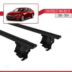 Chevrolet Malibù IX 2016 ve Sonrası ile uyumlu ACE-4 Ara Atkı Tavan Barı SİYAH