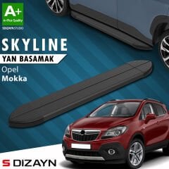 S-Dizayn Opel Mokka Skyline Siyah Yan Basamak 163 Cm 2012-2019 A+ Kalite