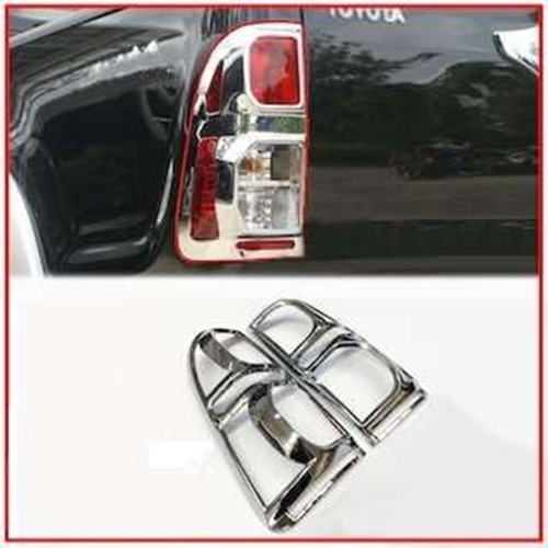Toyota Hilux Uyumlu Vigo 2005 2011 Arka Stop Kaplama ABS Krom Parça