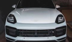 Cayenne 2014-2017 Uyumlu İçin Full Facelift 2018+ Turbo Body Kit (Farlar Dahil)