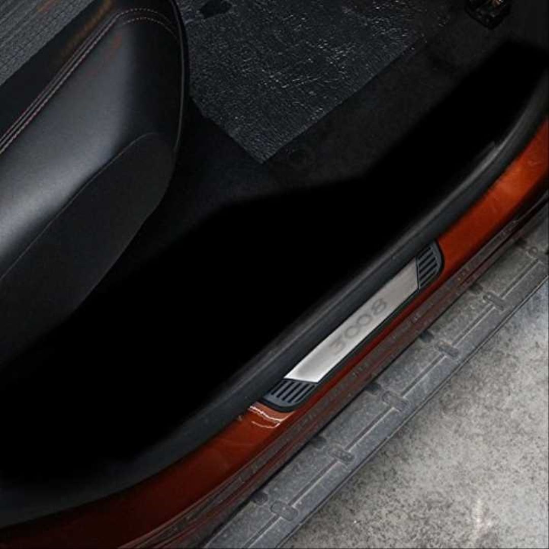 Peugeot 3008 Uyumlu 2016+ Işıksız Kapı Eşigi