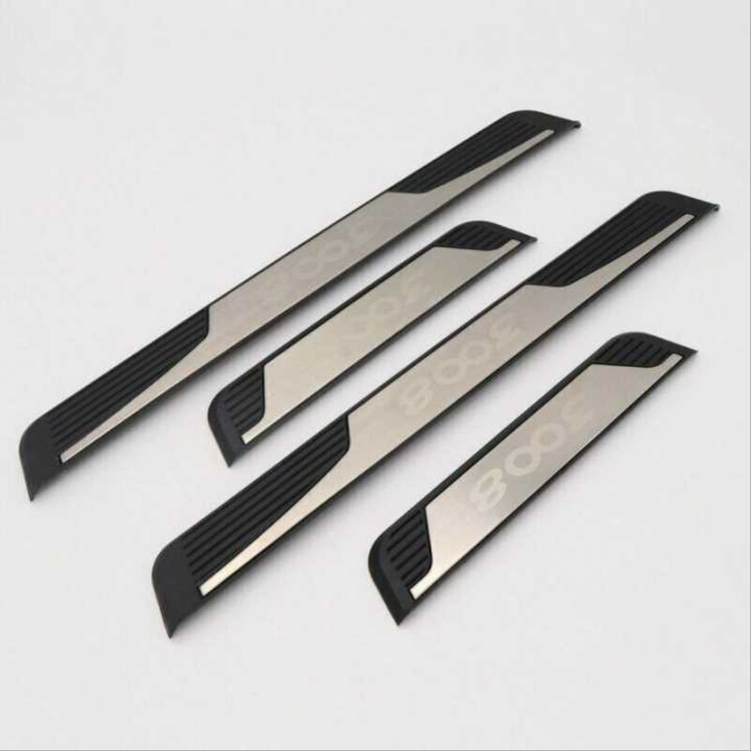 Peugeot 3008 Uyumlu 2016+ Işıksız Kapı Eşigi