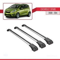 Chevrolet Spark 2009-2014 Arası ile uyumlu ACE-1 Ara Atkı Tavan Barı GRİ 3 ADET BAR