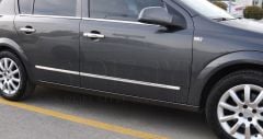 Opel Astra Uyumlu H Sedan Kapı Koruma Çıtası Krom 2008 Üzeri