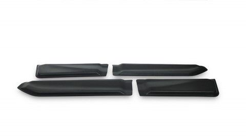 ISUZU D-MAX 2020 Set 4 Parça Kapı Kaplama 9203 Siyah Mat Asa Kum Desen Standart