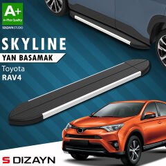 S-Dizayn Toyota Rav 4 3 Skyline Aluminyum Yan Basamak 163 Cm 2006-2013 A+ Kalite