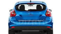Ford Focus Uyumlu 3 Hatchback Krom Bagaj Alt Çıtası 2011-2014