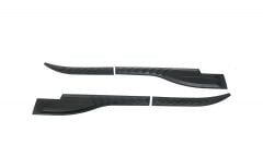 MITSUBISHI L200 2007 Set 4 Parça Kapı Kaplama Siyah Mat Asa Kum Desen Yarasa