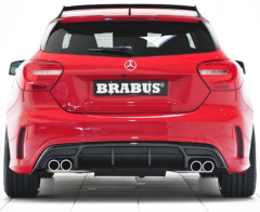 Mercedes A180 Uyumlu Brabus Spoiler (Fiber)