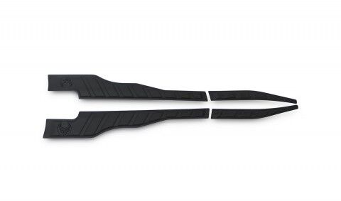 MITSUBISHI L200 2015 Set 4 Parça Kapı Kaplama 9203 Siyah Mat Asa Kum Desen Yarasa