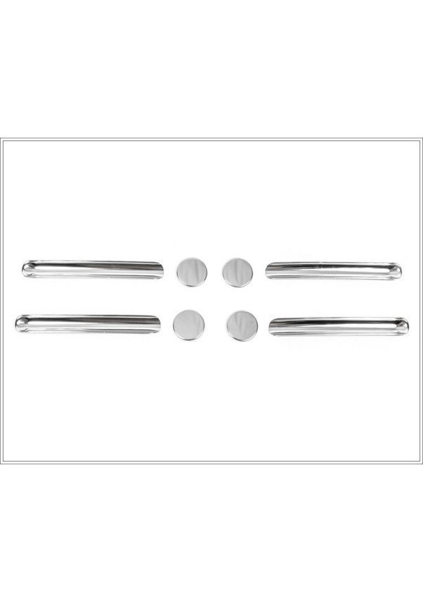 Dodge Nitro Uyumlu Kapı Kolu Krom Paslanmaz Çelik Krom Aksesuar Set Parça