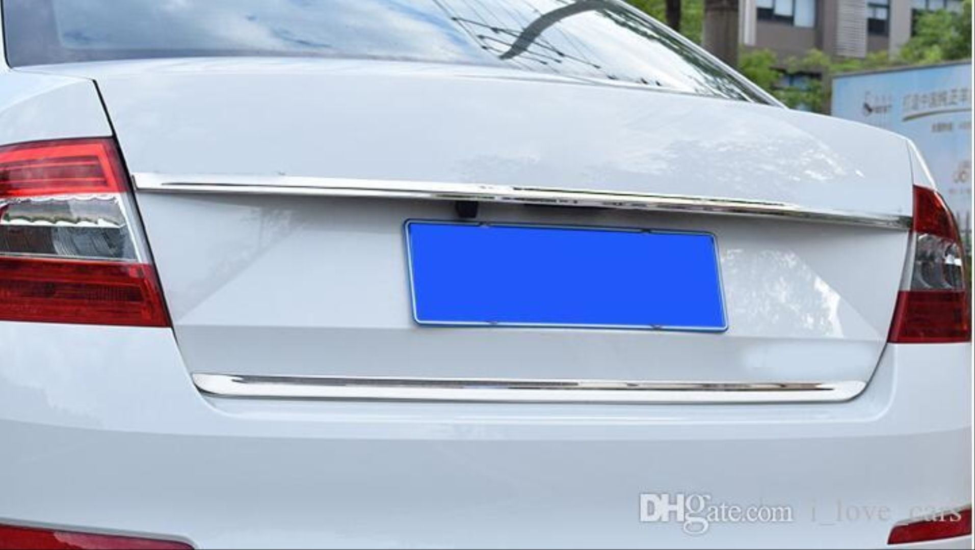 Skoda Octavia Uyumlu 2015-2019 Bagaj Çıtası Krom
