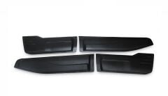 NISSAN NAVARA 2006 Set 4 Parça Kapı Kaplama Siyah Mat Asa Kum Desen Standart