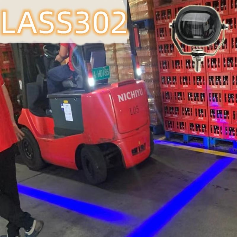 İş makinesi çalışma lambası 12-80v mavi adet / LASS302