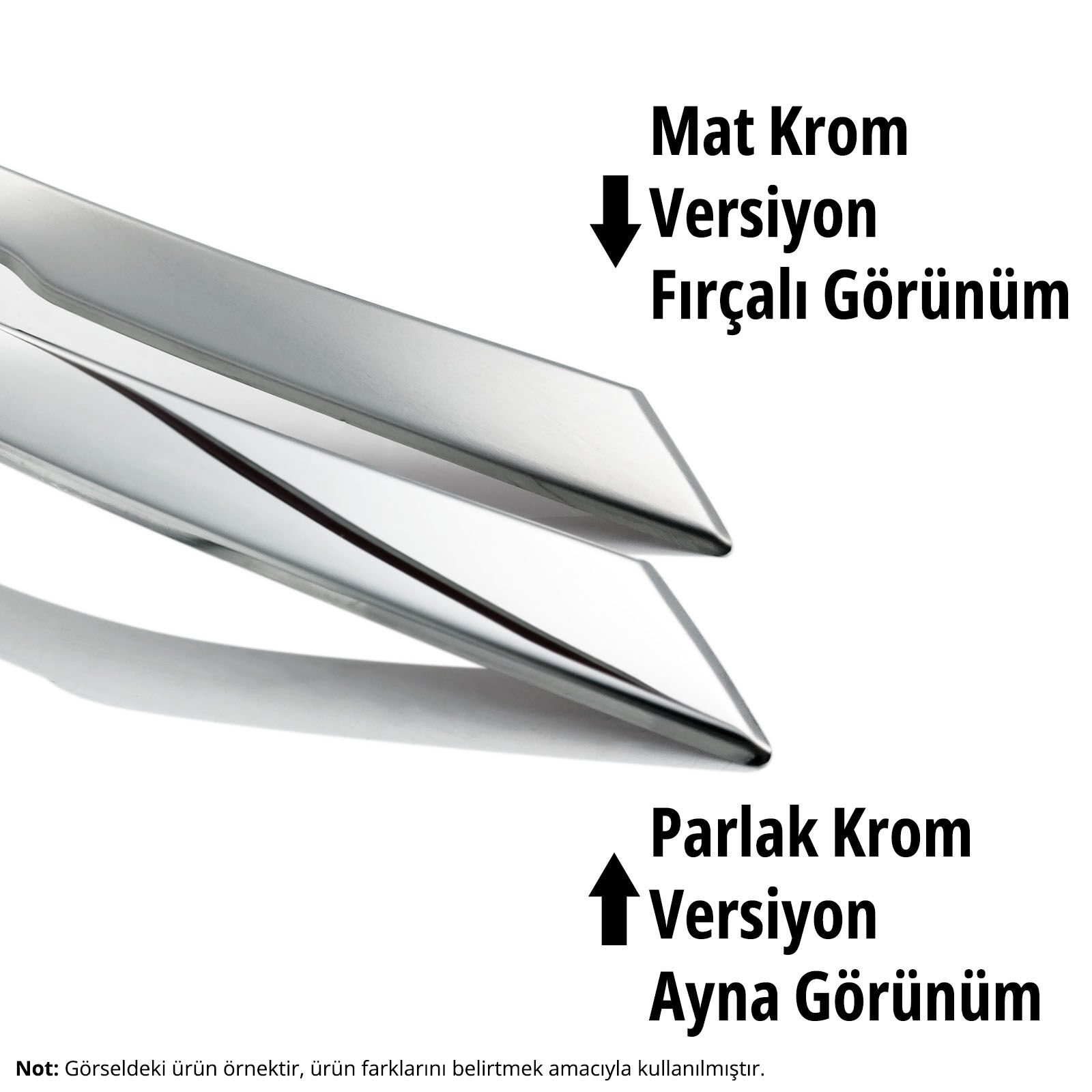 S-Dizayn Fiat Egea SD Krom Bagaj Çıtası 2015 Üzeri A+ Kalite (Mat Krom)