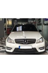 Mercedes W204 Uyumlu C180 Makyajlı Ön Ek (Plastik)