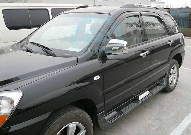 Kia Sportage 2003-2009 Yan Basamak Side Step Oem Style Parlak Siyah