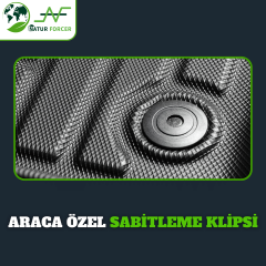 Skoda Octavia 2013-2020 Premium Seri Araca Özel 3D Havuzlu Oto Paspas
