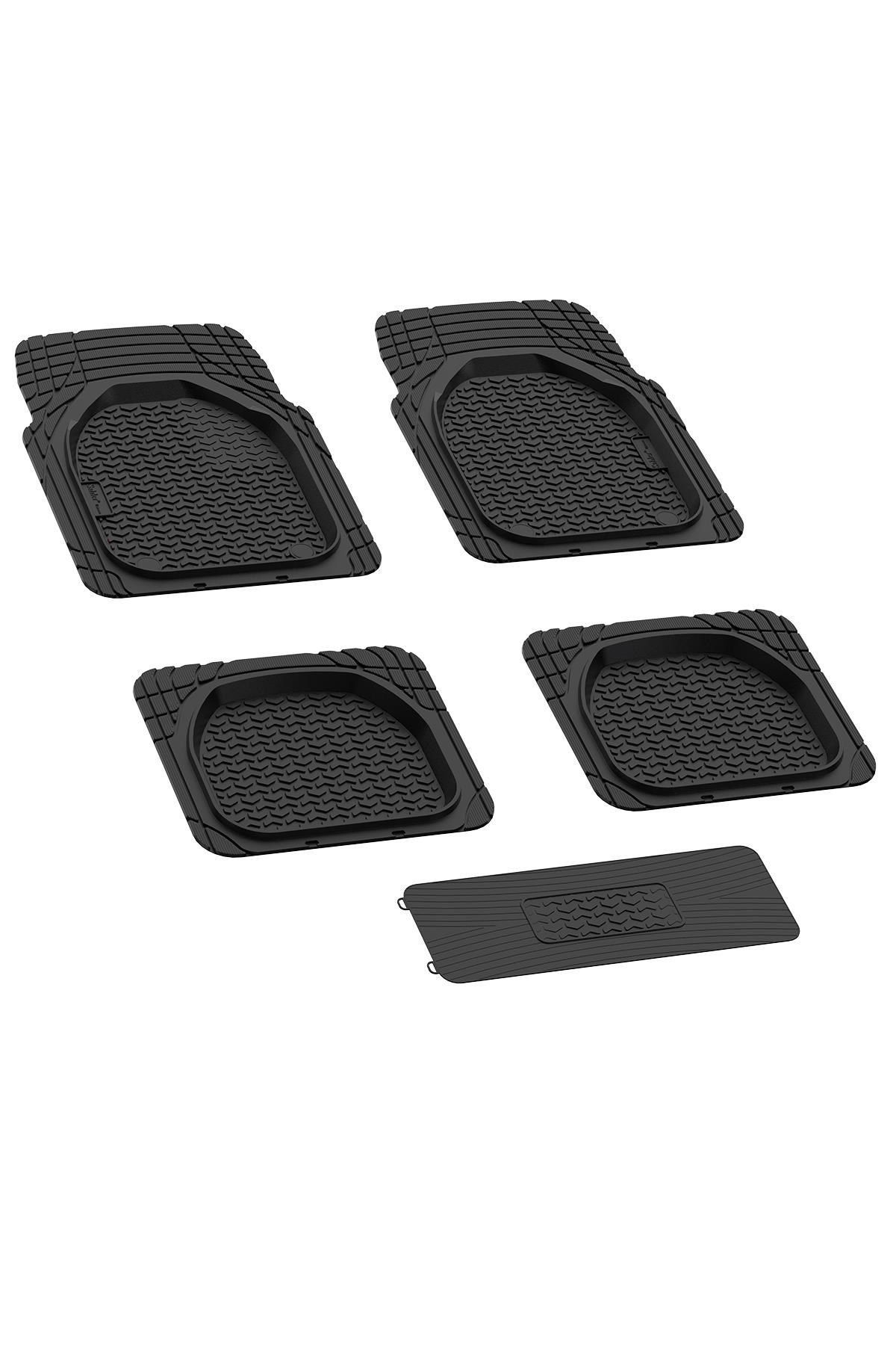 Citroen C4 Uyumlu Cactus 3D Havuzlu Sahler Universal Paspas Mat Siyah Parça
