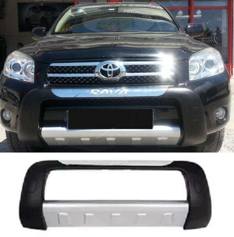 Toyota Rav Uyumlu 4 2009 2012 Ön Tampon Koruma Difüzör Parça (MAKYAJLI KASA İCİN UYUMLUDUR)