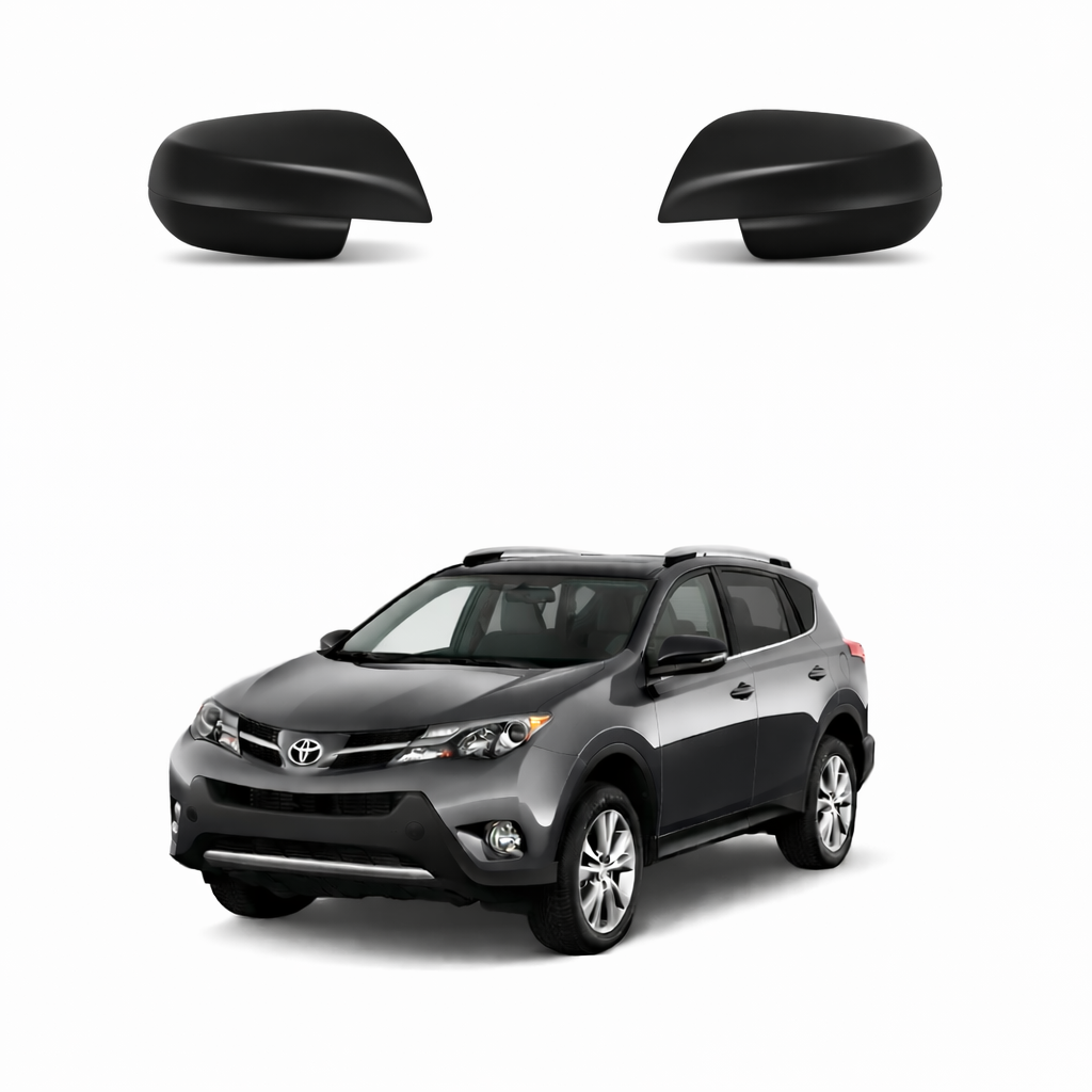 Toyota Rav Uyumlu 4 2014 2018 Ayna Kapağı ABS Siyah Parça