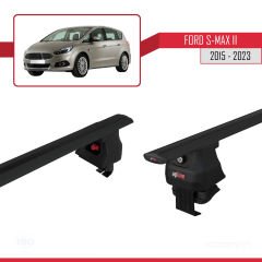 Ford S-Max II 2015-2023 Arası ile uyumlu ACE-4 Ara Atkı Tavan Barı SİYAH