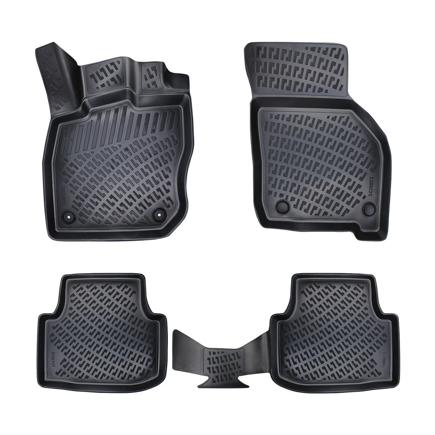 Rizline Cupra Uyumlu Leon 2023 Sonrası 3D Havuzlu Paspas Parça