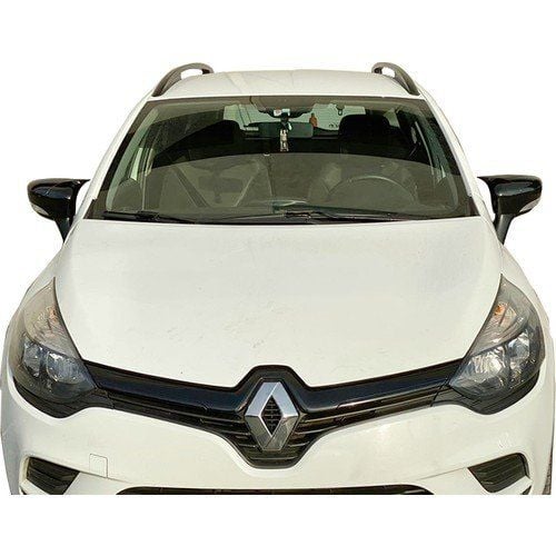 Renault Clio Uyumlu 4 (2012-2017) Yarasa Ayna Kapağı (Parlak Siyah)