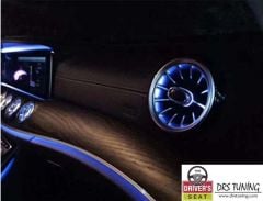 64 Renk Uyumlu Ledli Hava Izgara Mercedes C Serisi W205 İç Atmosfer Işığı