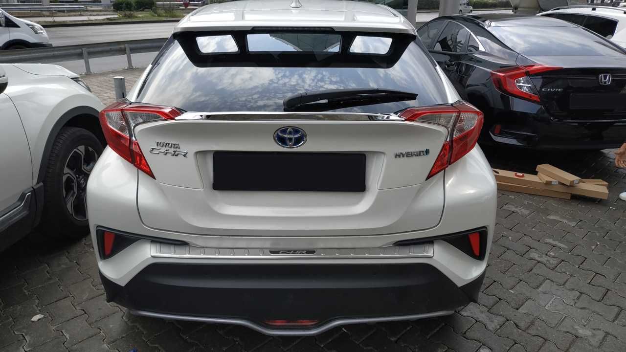 Toyota C-Hr Uyumlu 2016-2019 Arka Tampon Eşik Kaplama Dızayn2