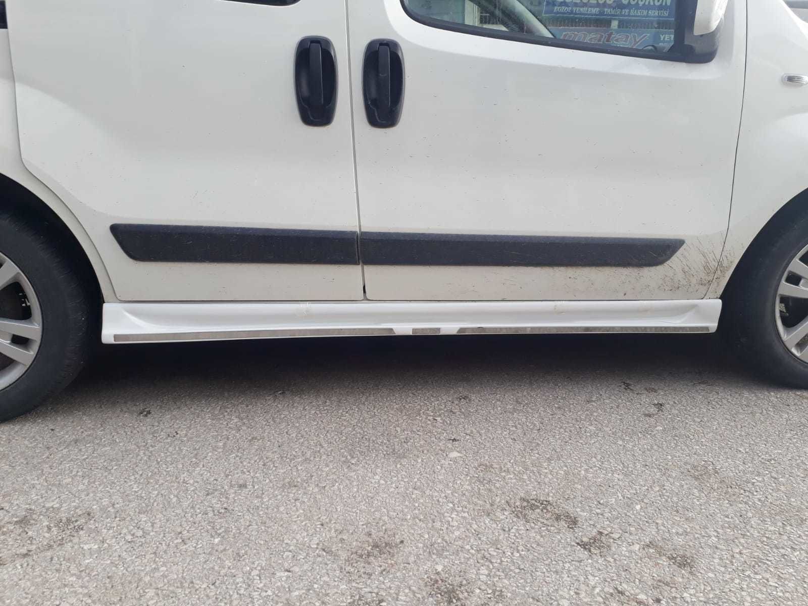 Fiat Fiorino Uyumlu Yan Marşpiyel Nikelajlı Model Boyalı