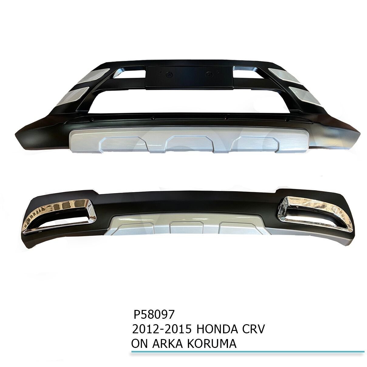 Honda Cr-v 2012-2015 Ön Arka Tampon Koruma Difüzör