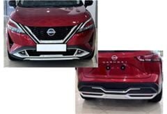 S-Dizayn Nissan Qashqai 3 Ön ve Arka Tampon Koruma Difüzör Seti 2021 Üzeri A+ Kalite