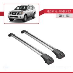 Nissan Pathfinder (R51) 2004-2012 Arası ile uyumlu ACE-1 Ara Atkı Tavan Barı GRİ