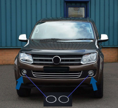 Volkswagen Amarok Uyumlu 2010 Sonrası Sis Lambası Kaplama Krom Parça