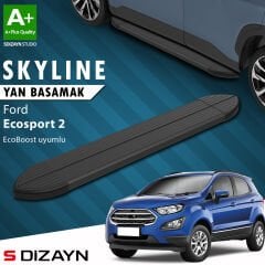 S-Dizayn Ford EcoSport 2 Ecoboost EcoBoost 1.0 Skyline Siyah Yan Basamak 173 Cm 2012-2022 A+ Kalite