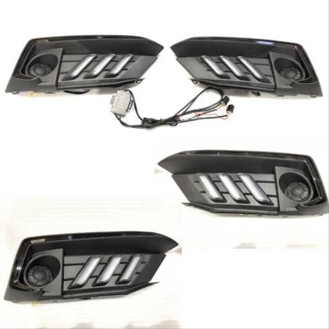 Honda Civic Uyumlu Fc5 2019+ Makyajlı Kasa 3 Çizgi Ön Sis Ledi Hareketsiz