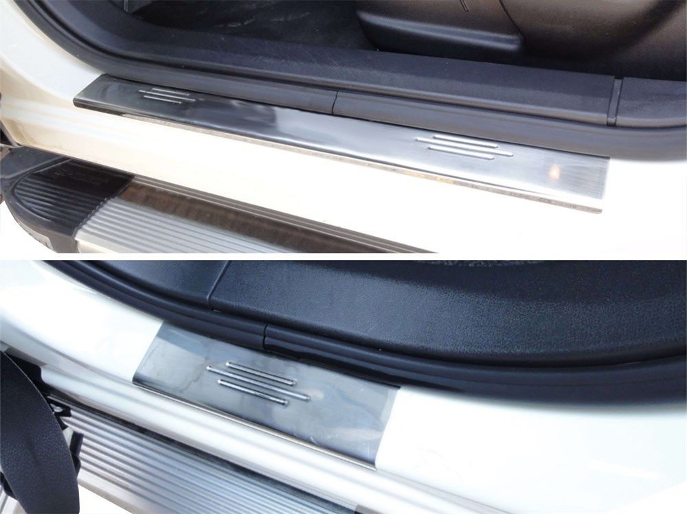 Nissan Qashqai J10 Kapı Eşiği (+2) 4 Prç Krom 2007-2013