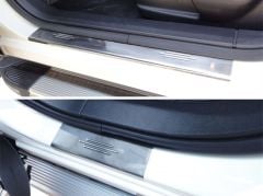 Nissan Qashqai J10 Kapı Eşiği (+2) 4 Prç Krom 2007-2013