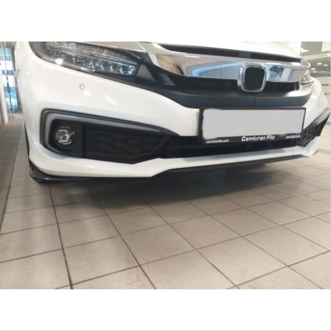 Honda Civic Uyumlu Fc5 2019+ Makyajlı Kasa Ön Sis Ledi Tek Çizgi