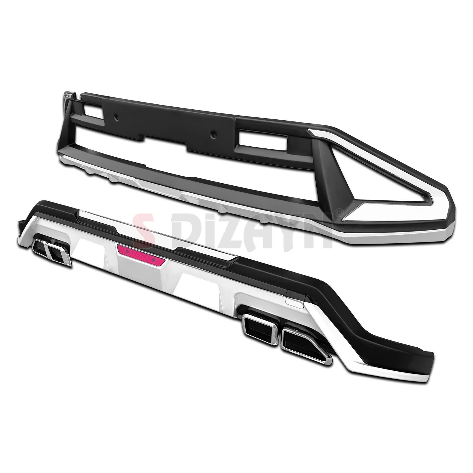 S-Dizayn Hyundai Tucson 4 Ön ve Arka Tampon Koruma Difüzör Seti 2025 Üzeri A+ Kalite