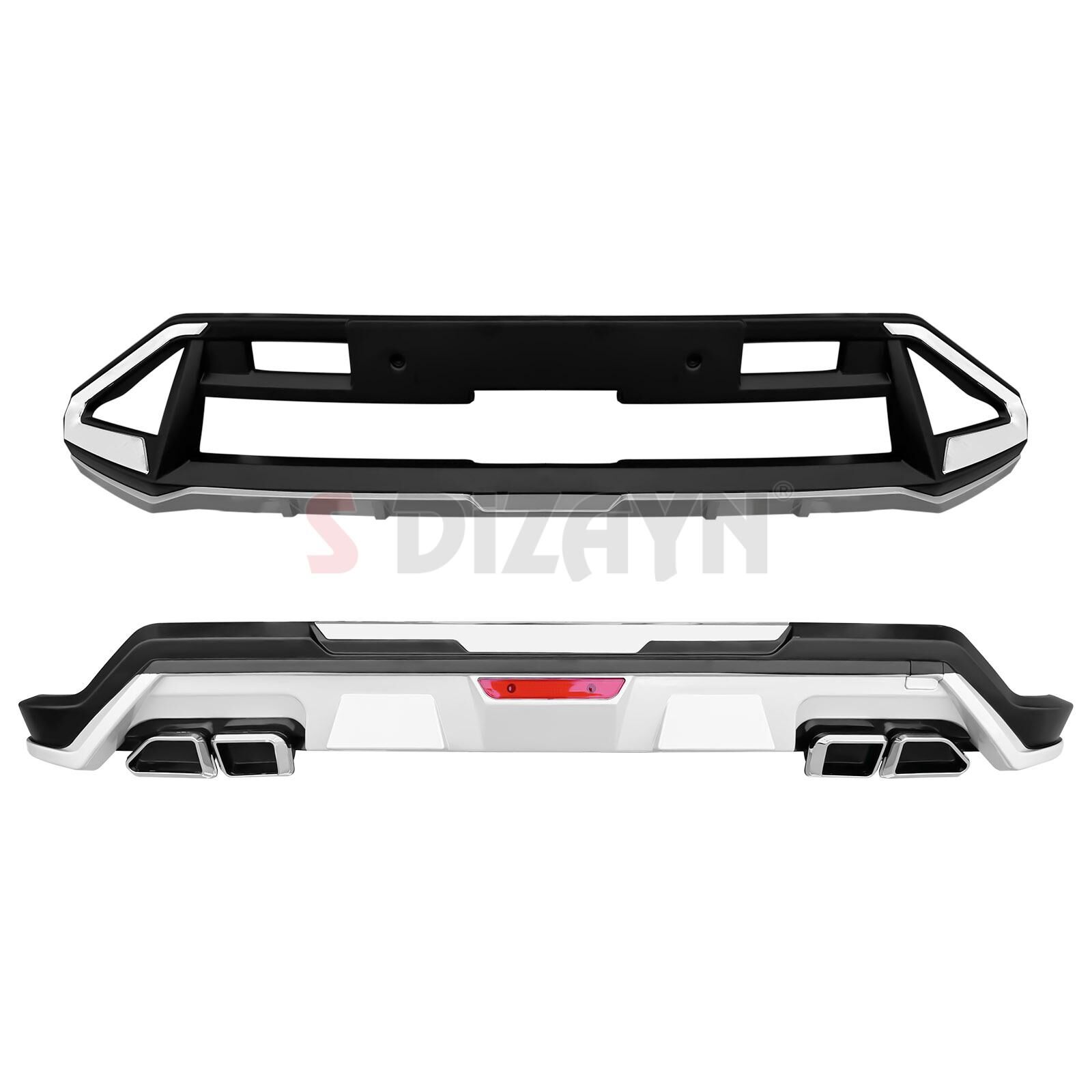 S-Dizayn Hyundai Tucson 4 Ön ve Arka Tampon Koruma Difüzör Seti 2025 Üzeri A+ Kalite