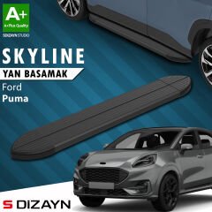 S-Dizayn Ford Puma Skyline Siyah Yan Basamak 173 Cm 2019 Üzeri A+ Kalite