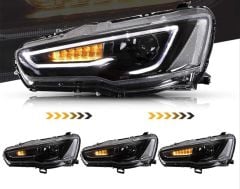 Mitsubishi Lancer Uyumlu LED Far 2008+