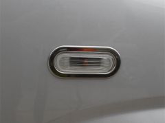 Peugeot Bipper Uyumlu Sinyal Çerçevesi 2 Parça. Çelik 2008 Ve Sonrası